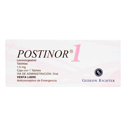 Postinor 1 Tableta 1 Unidad