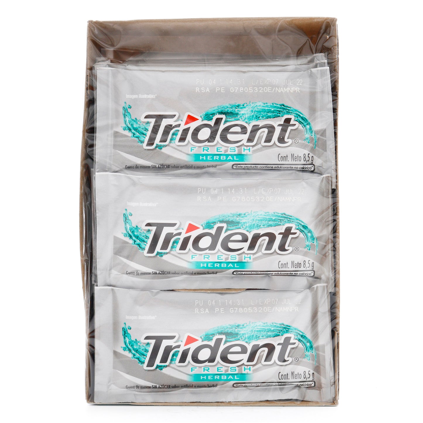 Chicle Trident Fresh 5 Unidades
