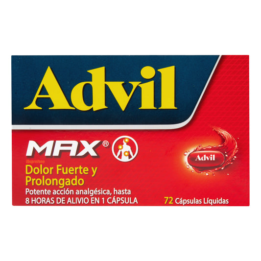 Advil Max 4 Capsulas