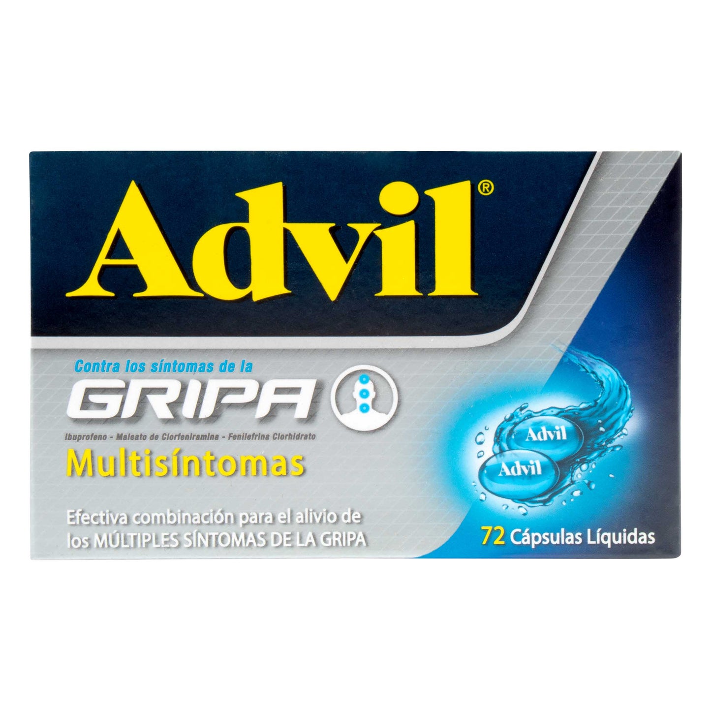 Advil Gripa 4 Capsulas