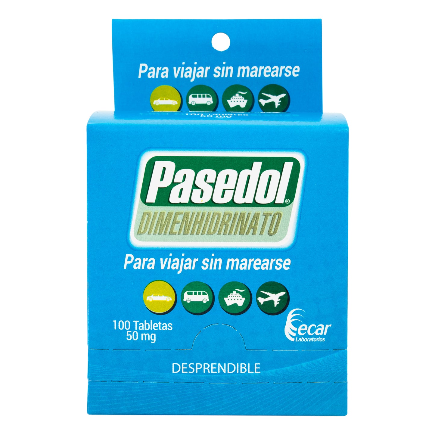 Pasedol 50 Mg 4 Tabletas