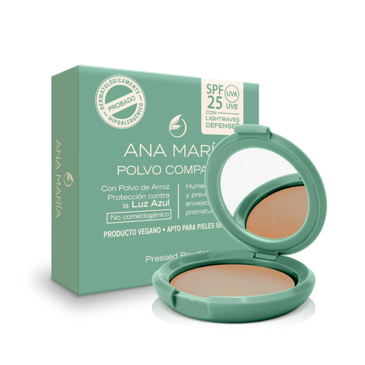 Polvo Compacto Ana Maria Spf 25 Arena X 15 G