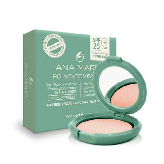 Polvo Compacto Ana Maria Spf 25 Natural X 15 G