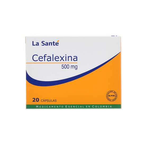 Cefalexina 500 Mg 10 Capsulas Ls