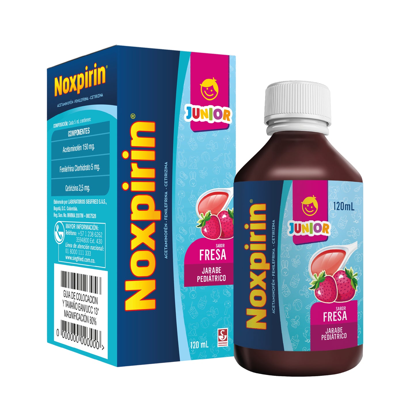Noxpirin Junior F Jarabe 120 Ml