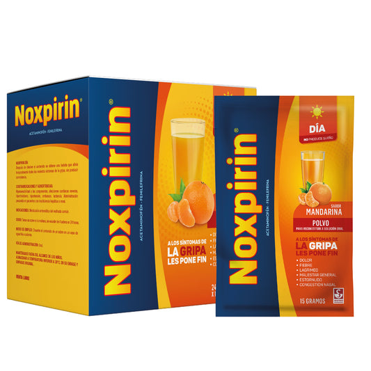 Noxpirin F Jugo Dia Mandarina Sobre