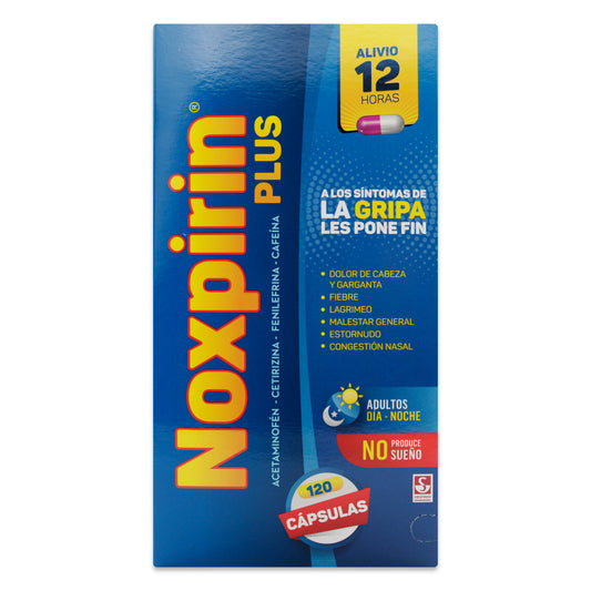 Noxpirin Plus 4 Capsulas