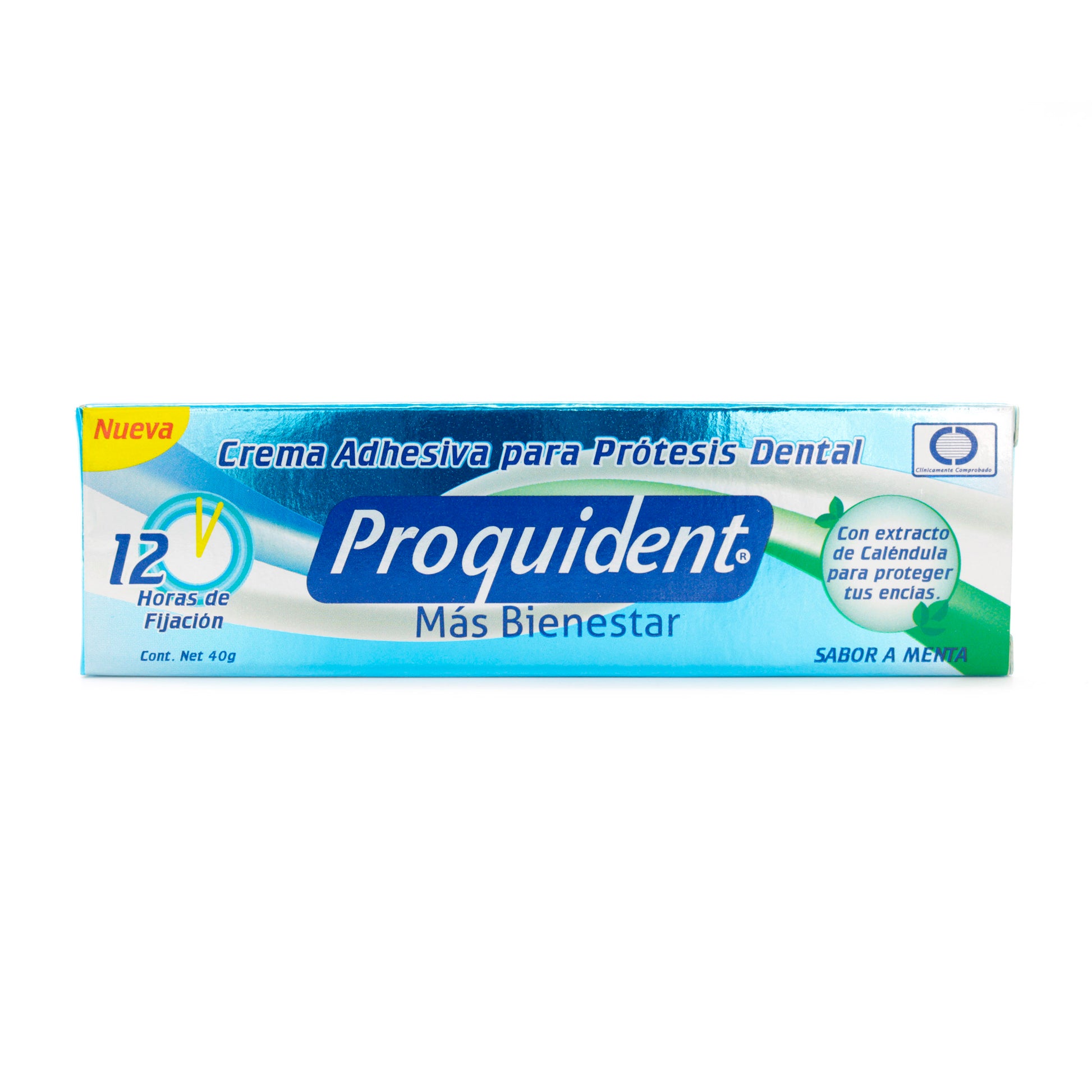 Crema Dental Adhesiva Proquident X40 Menta