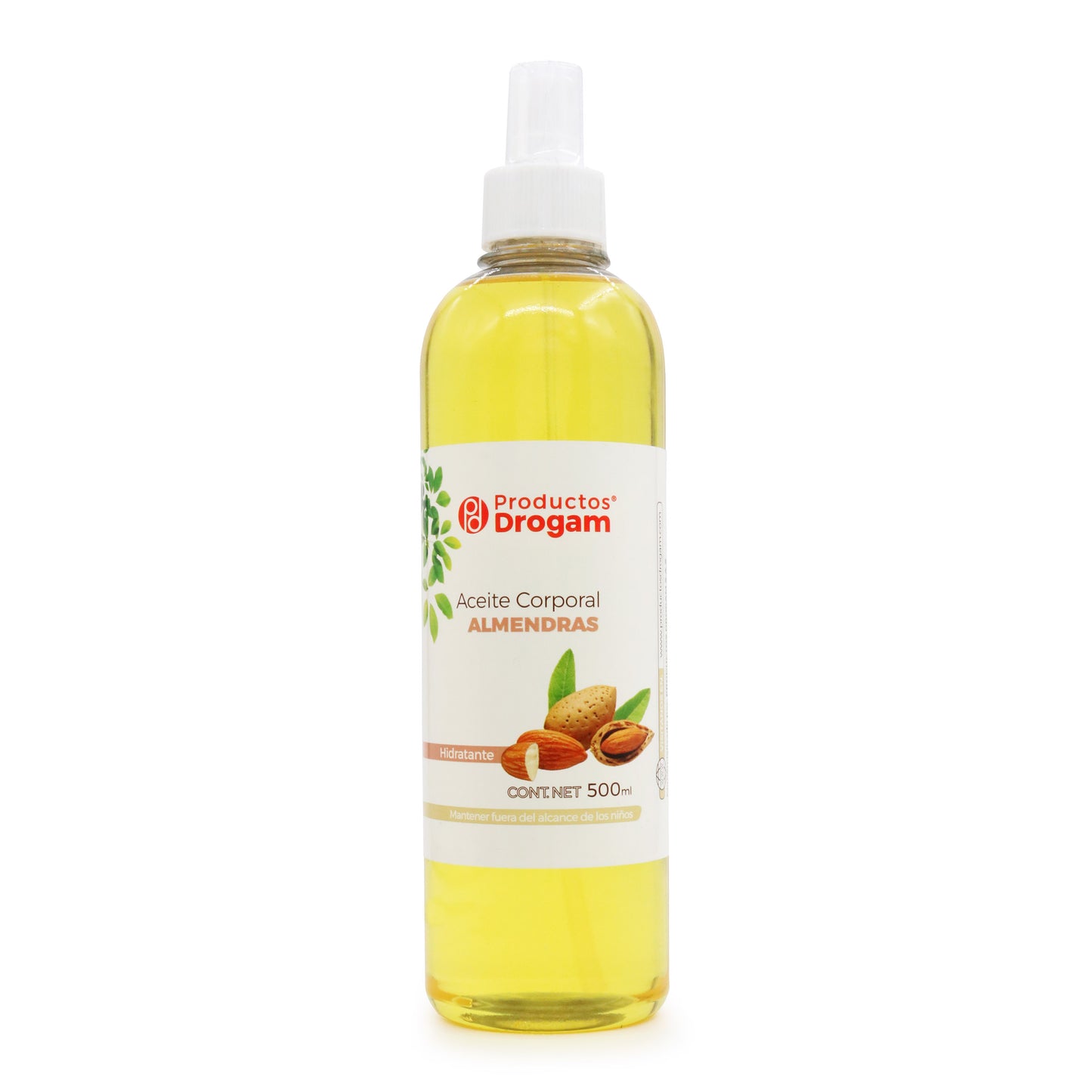 Aceite Corporal Almendras 500 Ml Drogam