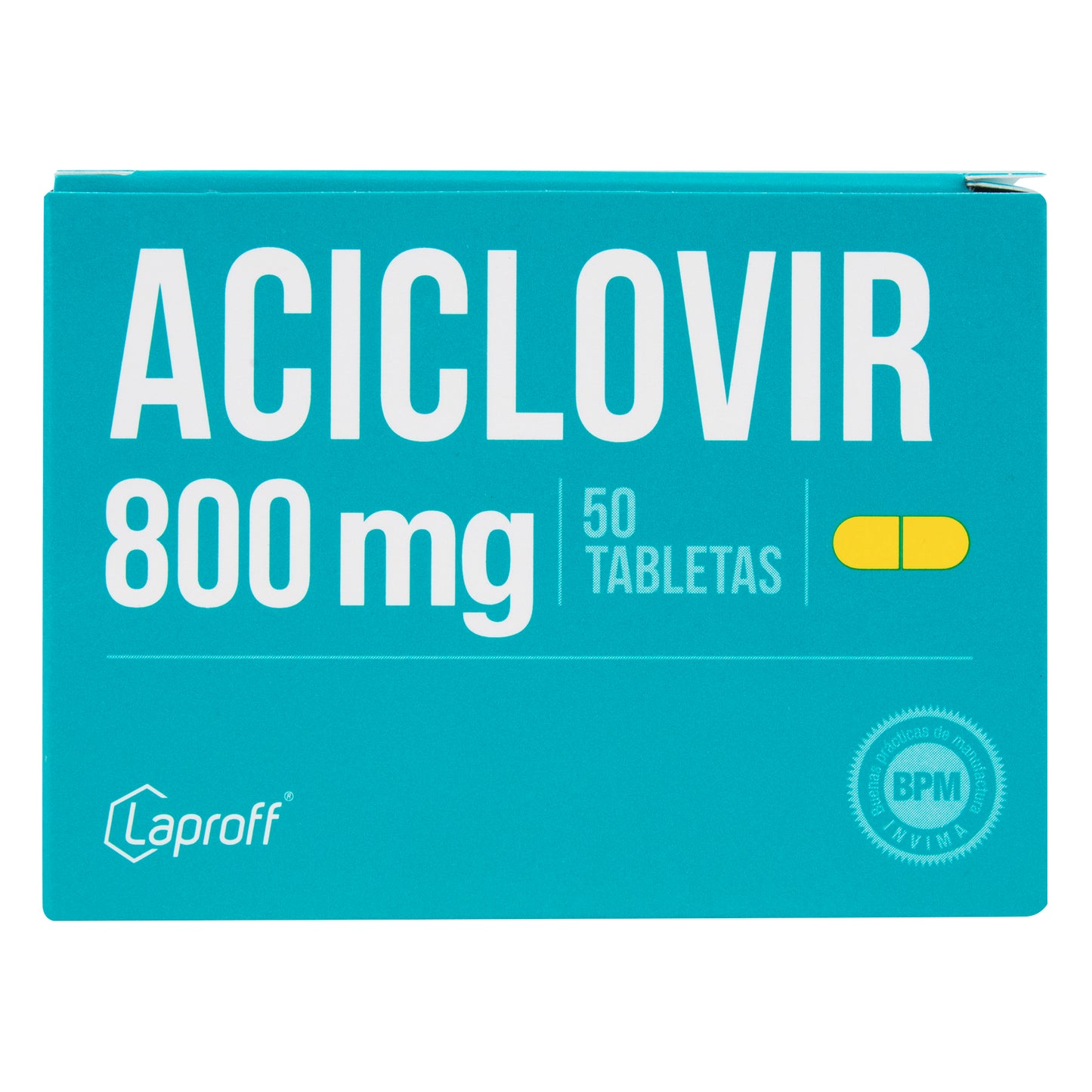 Aciclovir 800 Mg 10 Tabletas Lp