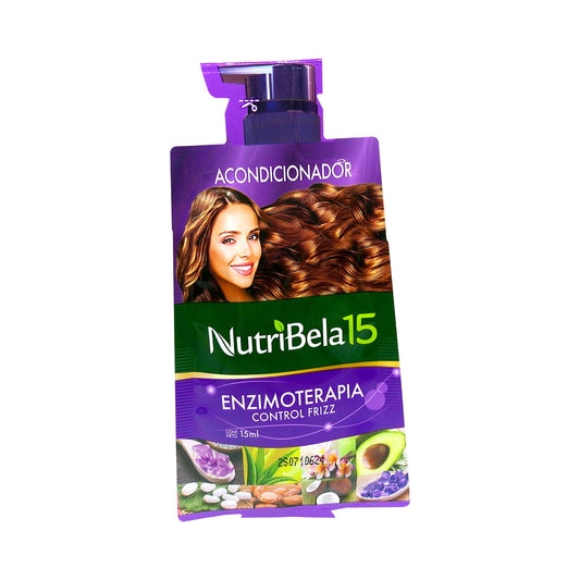 Acondicionador Nutribela Enzimoterapia 15ml Sobre