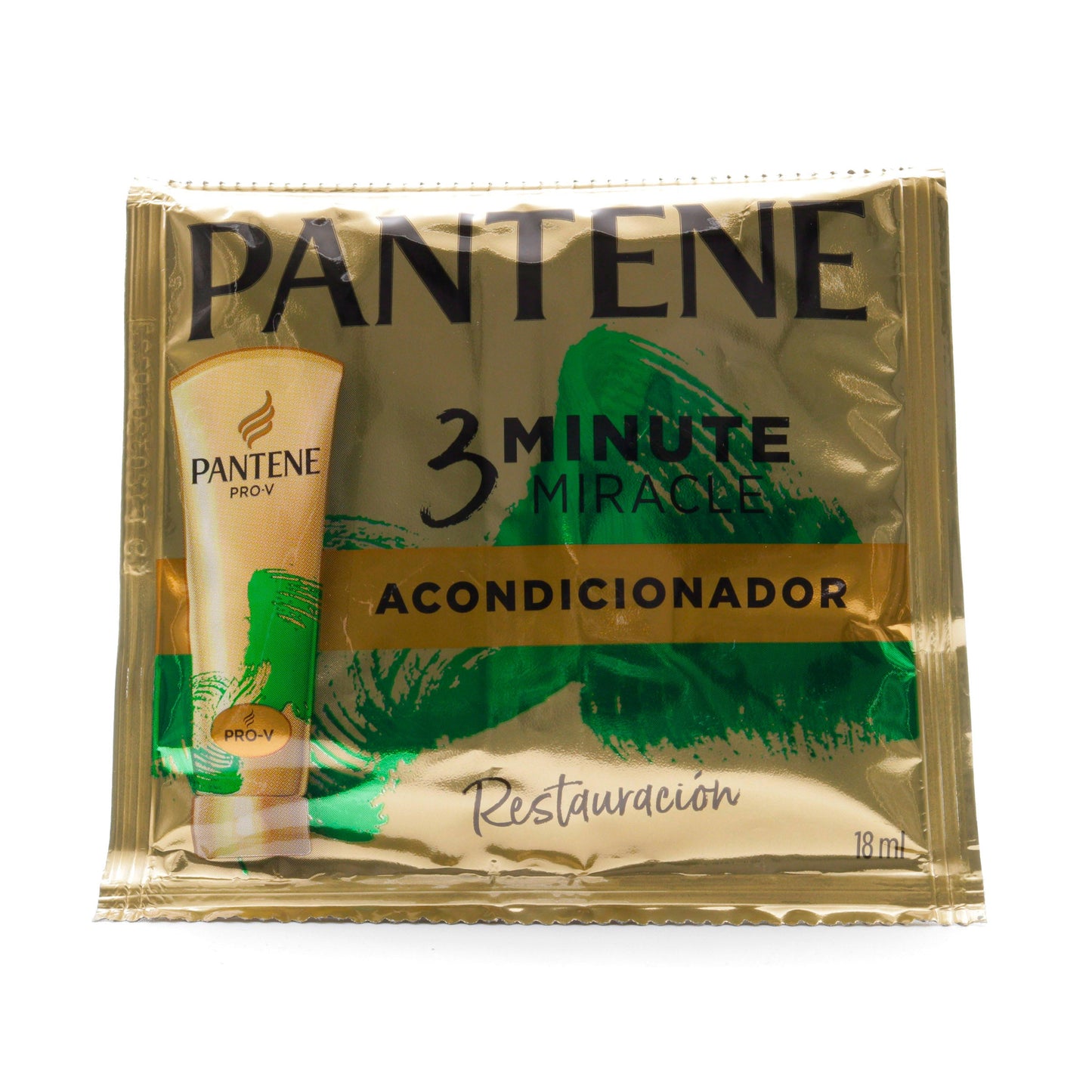 Acondicionador Pantene 3 Minutos Restauración 18 Ml Sobre