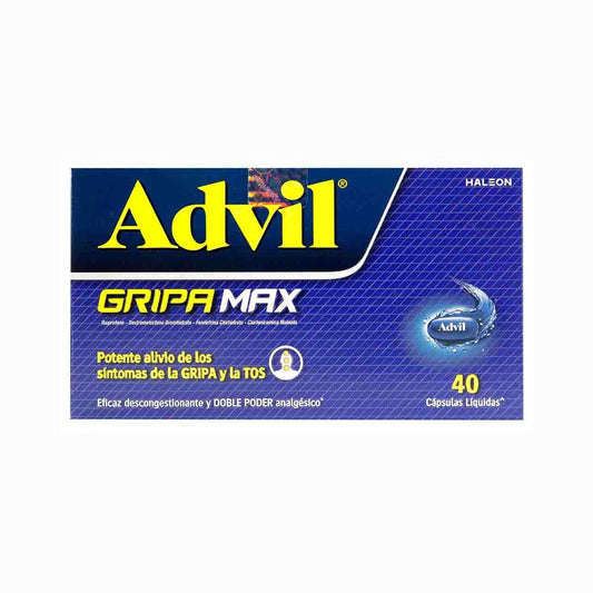 Advil Gripa Max 2 Capsulas