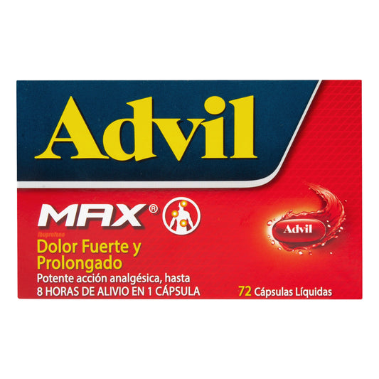 Advil Max 4 Capsulas
