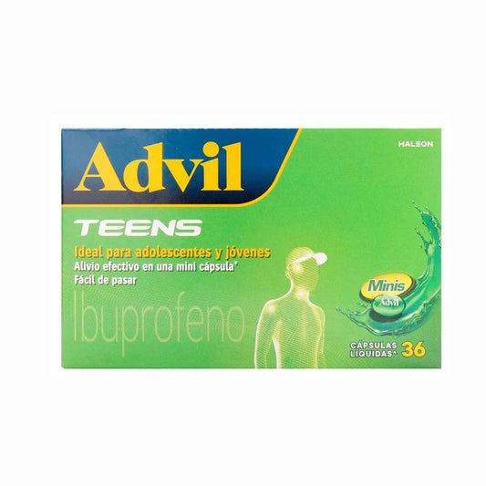 Advil Teens 36 Capsulas