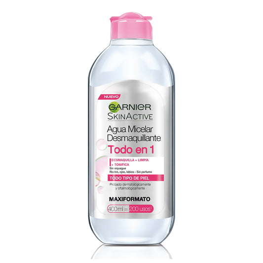 Agua Micelar Desmaquillante Original 400 Ml