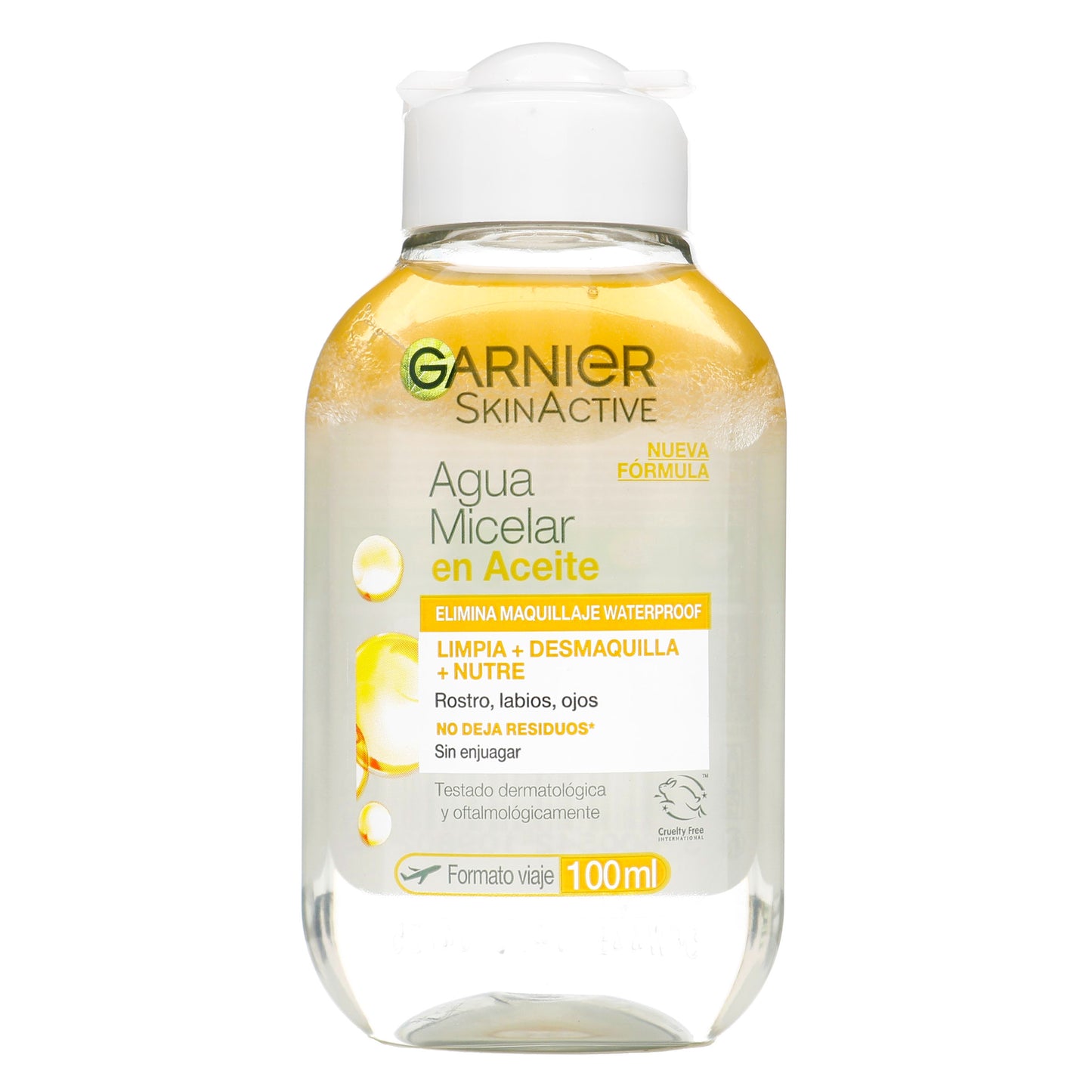 Agua Micelar Bifasica Garnier Skin Active X100ml