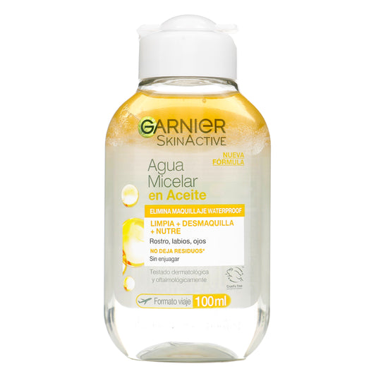 Agua Micelar Bifasica Garnier Skin Active X100ml