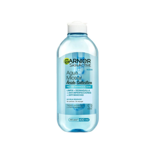 Agua Micelar Garnier Anti Imperfecciones Botella X 400 Ml