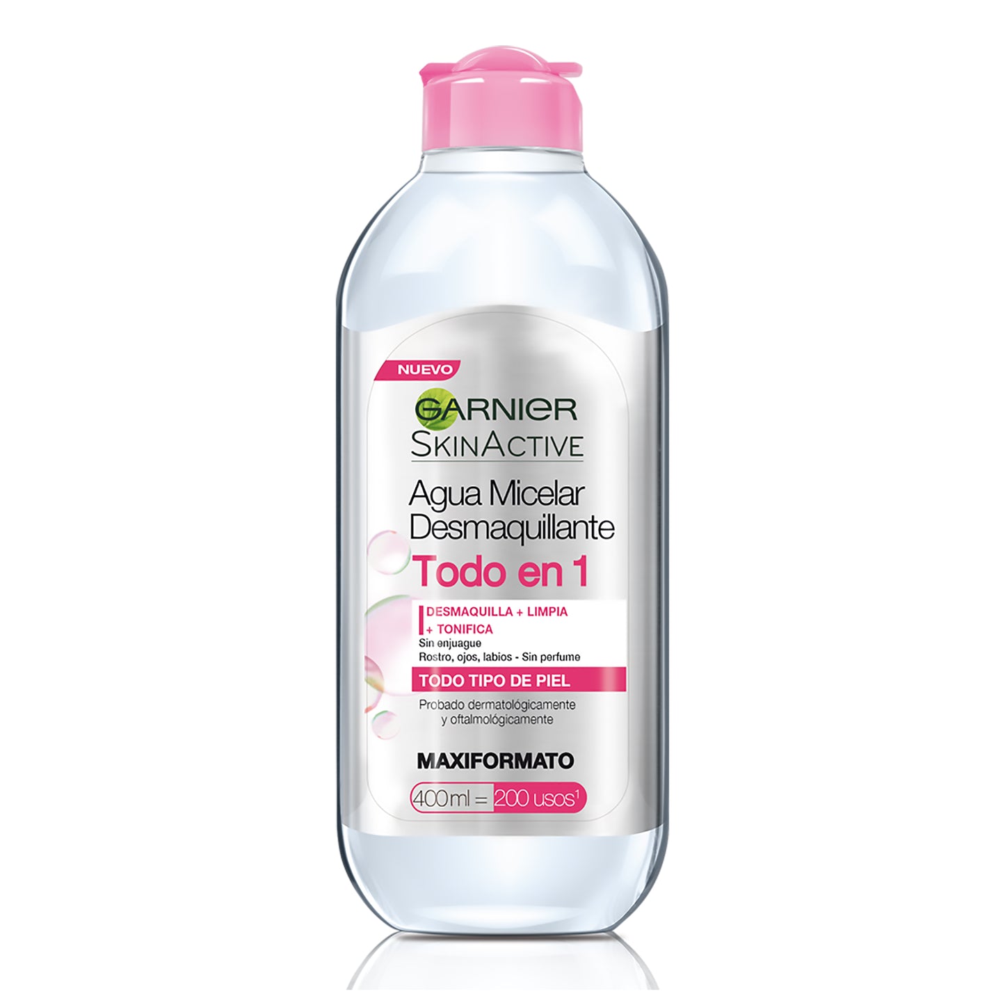 Agua Micelar Garnier Skin Active Todo En 1 400ml