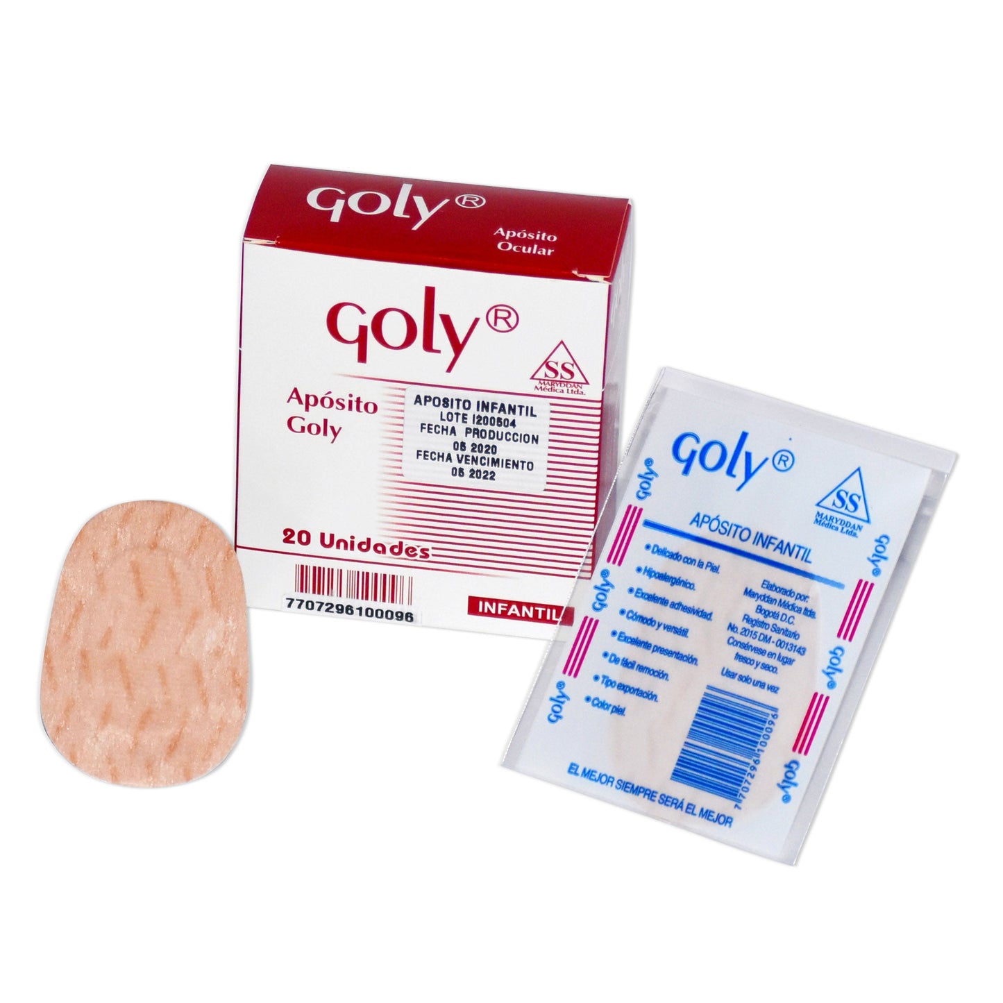 Aposito Ocular Goly Ninos