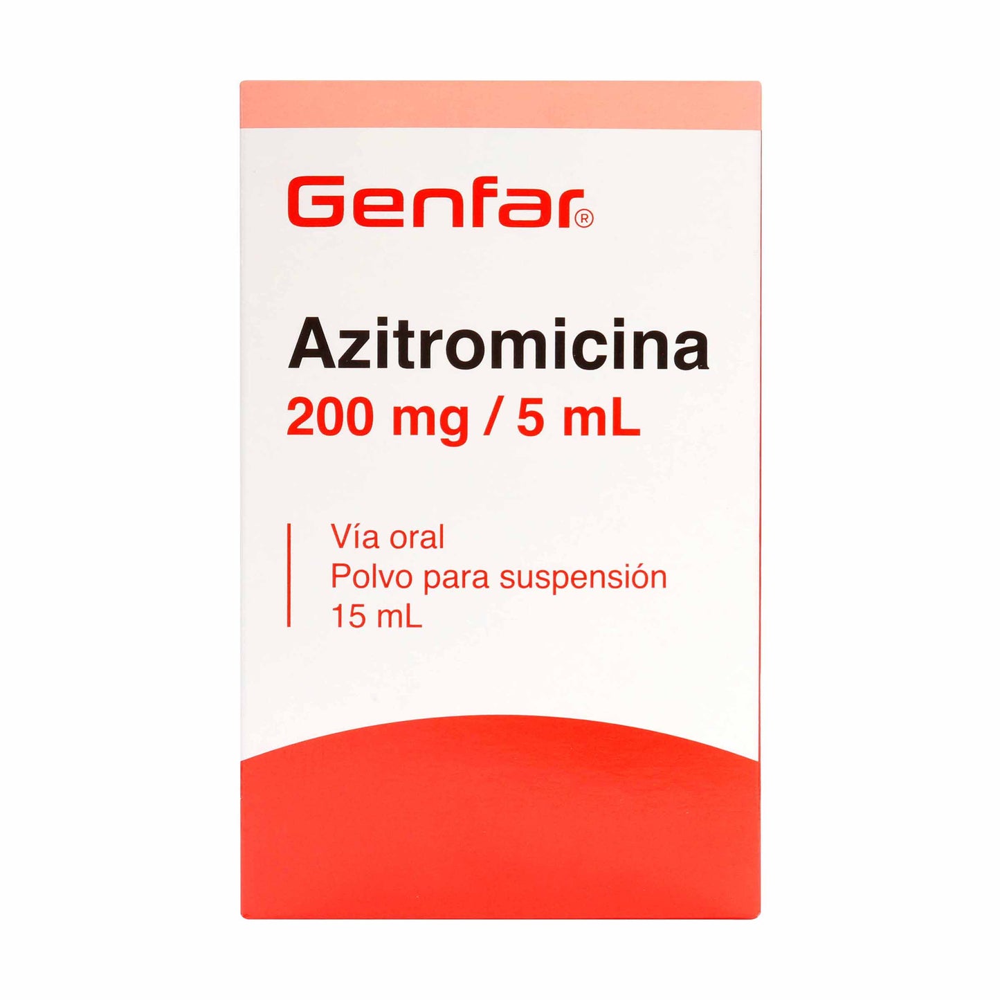 Azitromicina 200 Mg Suspension 15 Ml Gf