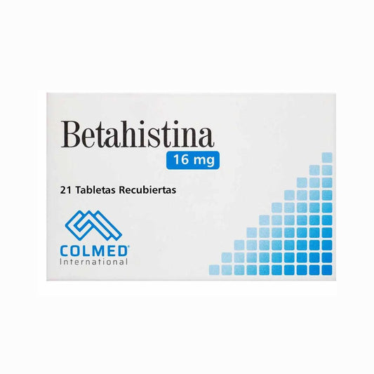 Betahistina 16 Mg 21 Tabletas