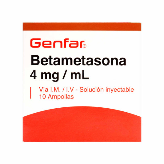 Betametasona 4 Mg 1 Ml Ampolla Gf