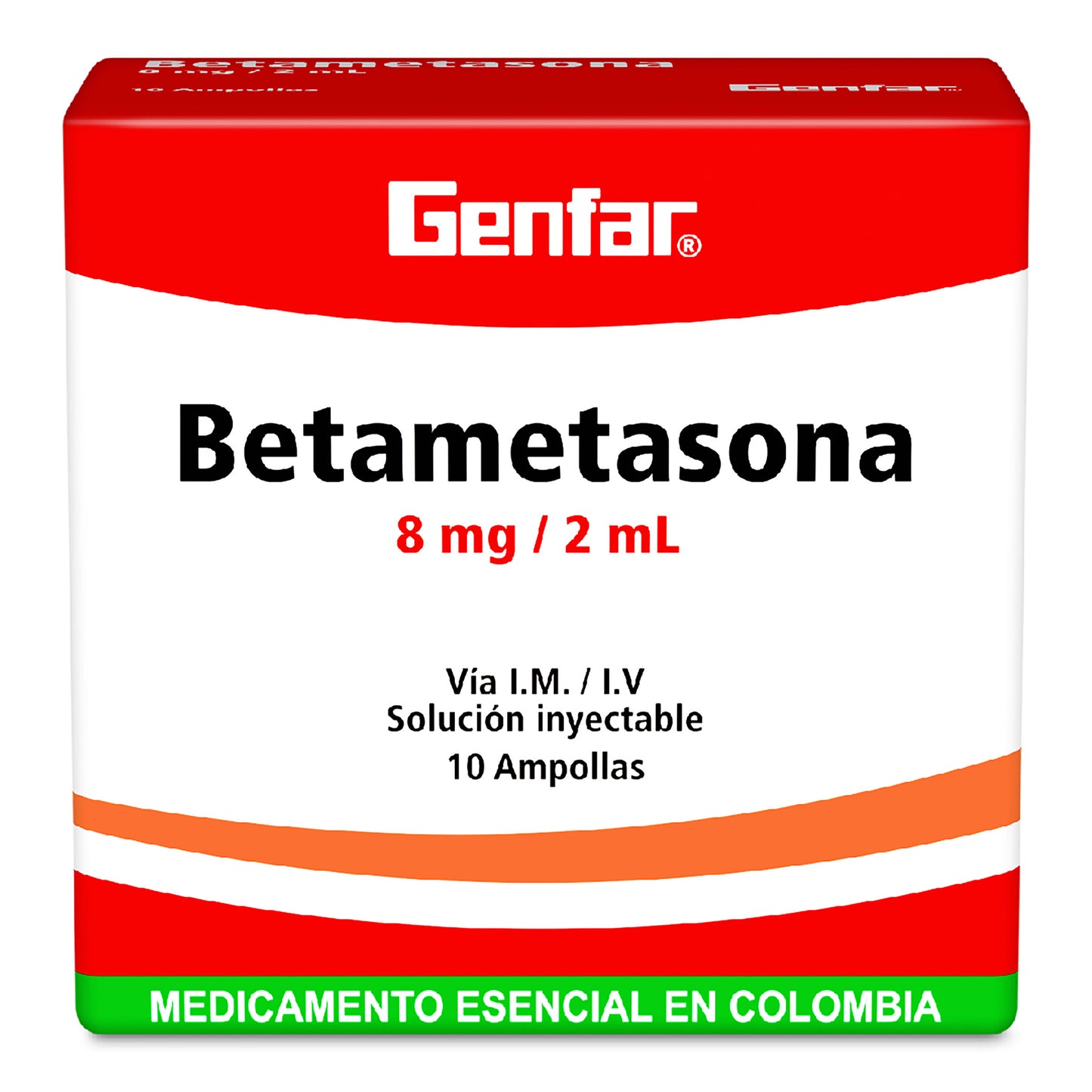 Betametasona 8 Mg 2 Ml Ampolla Gf