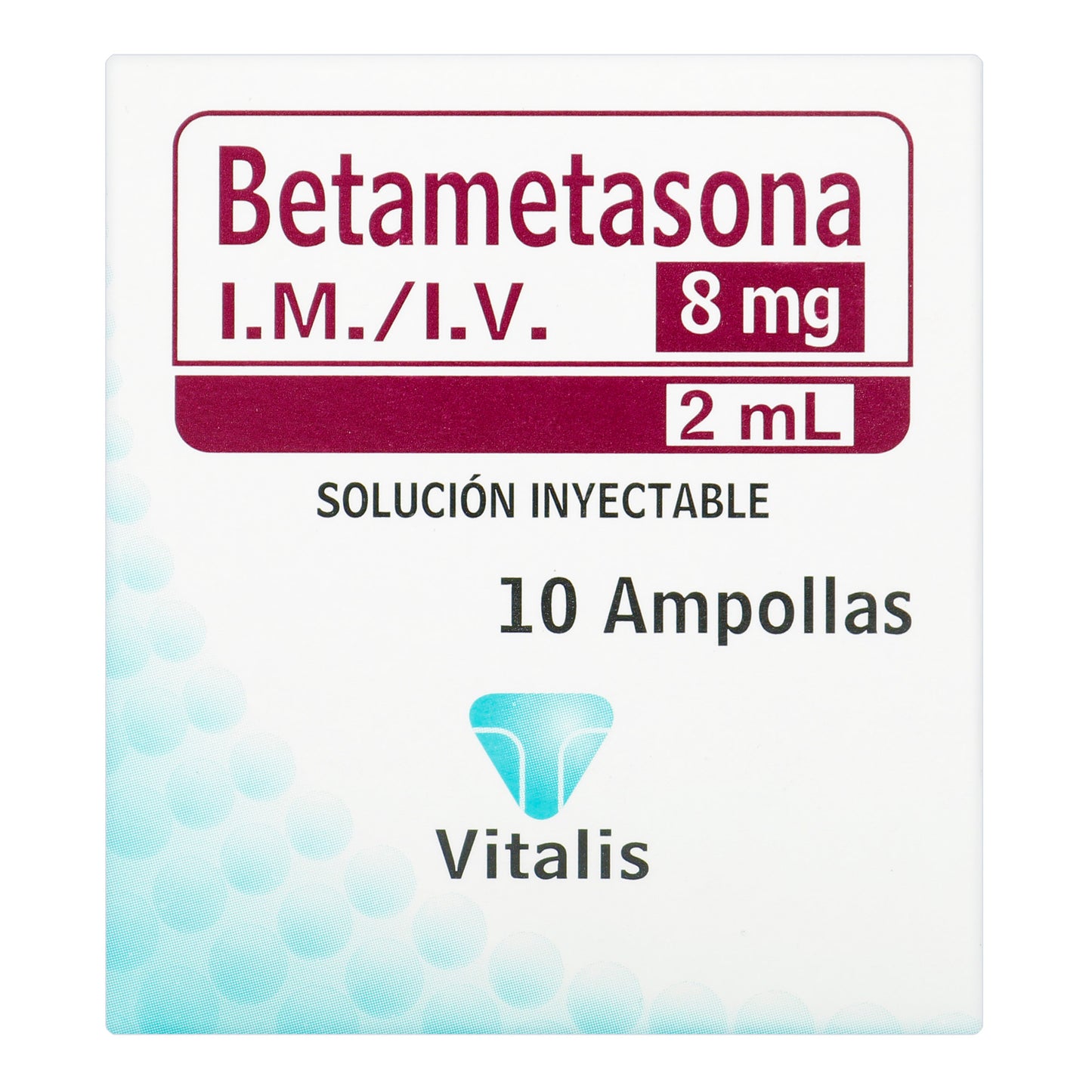 Betametasona 8mg/2ml Ampolla Vt