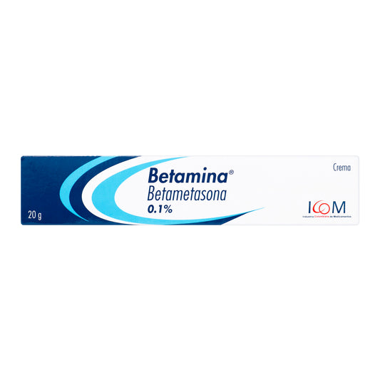 Betametasona Betamina 0.1% Crema 20 Gr Icom