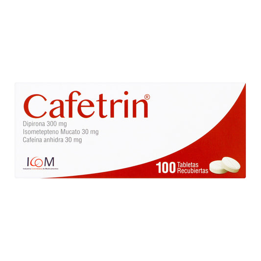 Cafetrin 10 Tabletas Icom