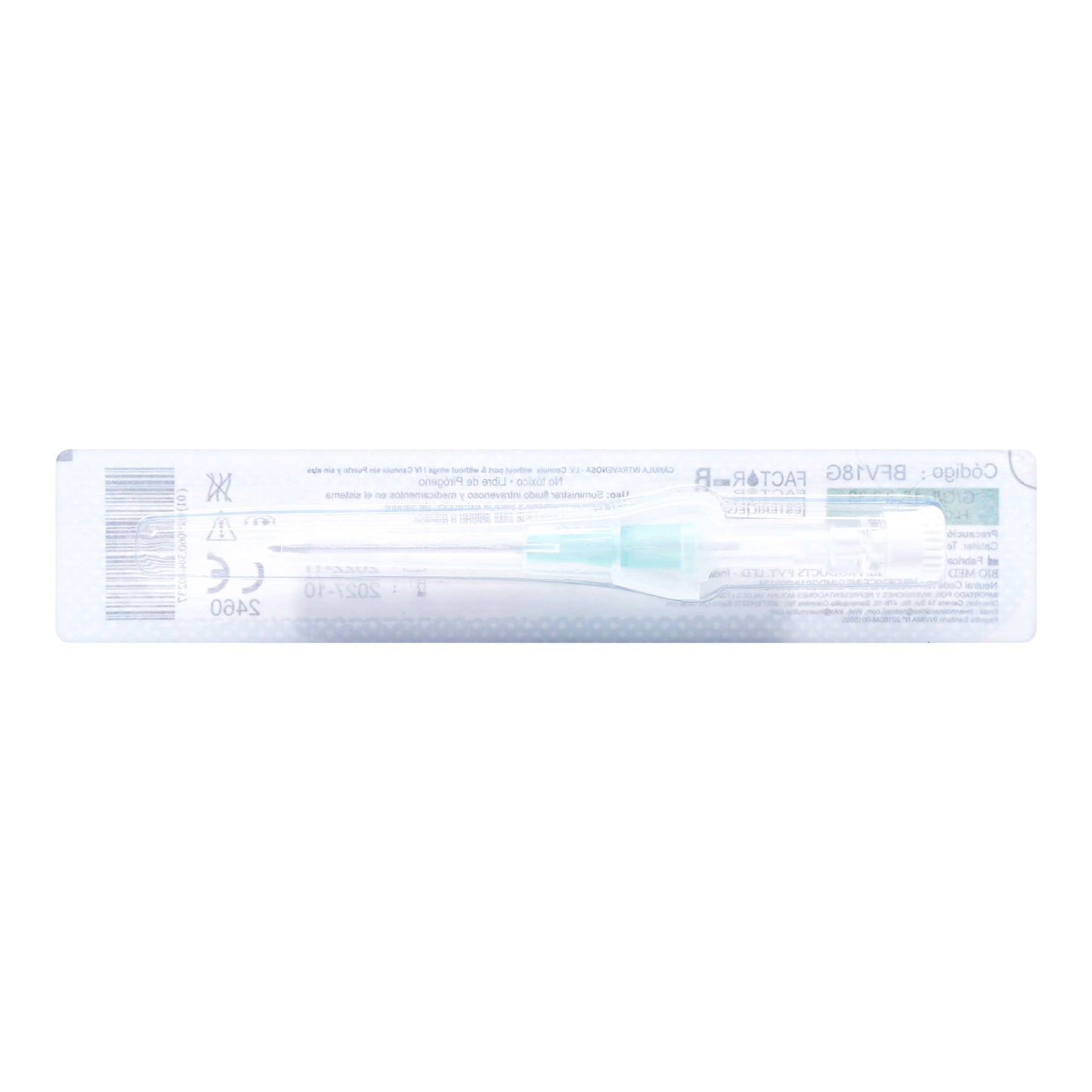 Cateter Canula Intravenosa 18 G Und Icom