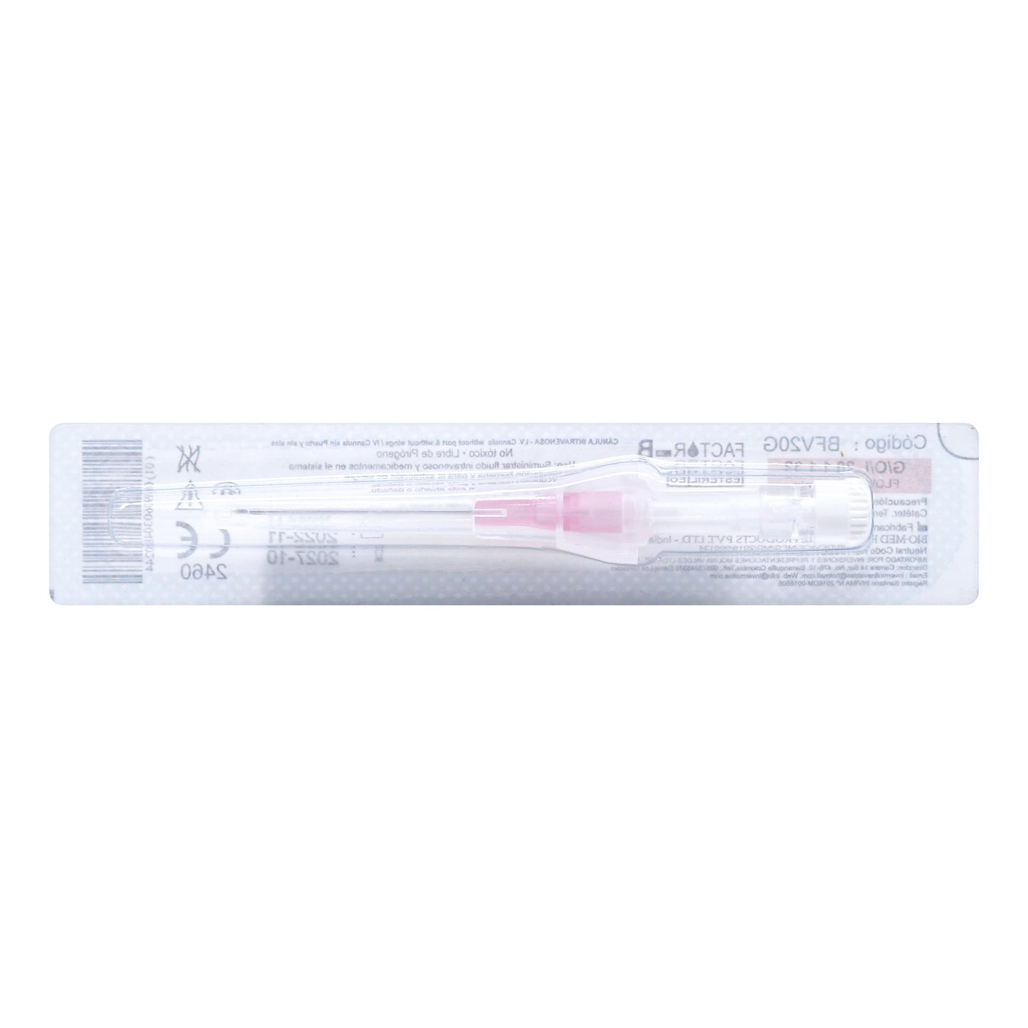 Cateter Canula Intravenosa 20g Und Icom