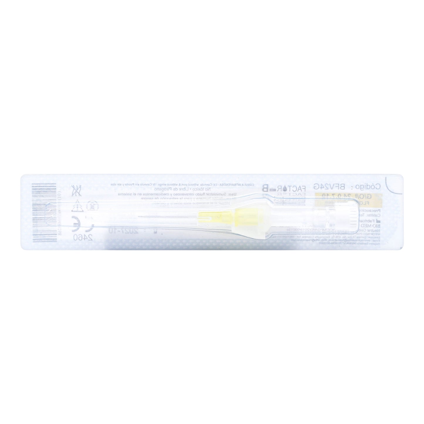 Cateter Canula Intravenosa 24g Und Icom