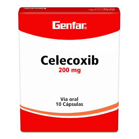Celecoxib 200 Mg 10 Capsulas Gf