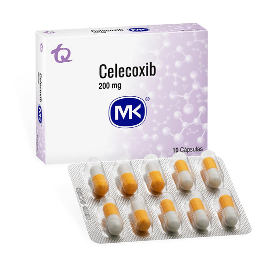 Celecoxib 200 Mg 10 Capsulas Mk