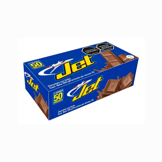 Chocolatina Jet Con Leche 11 Gr