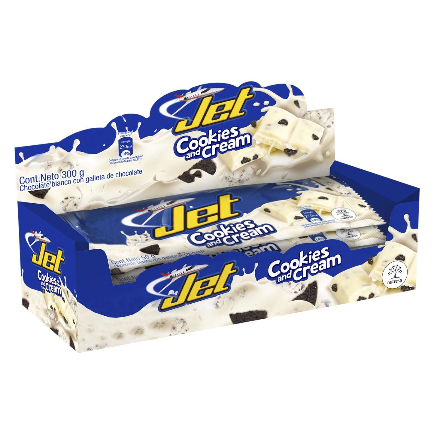 Chocolatina Jet Cookies And Cream