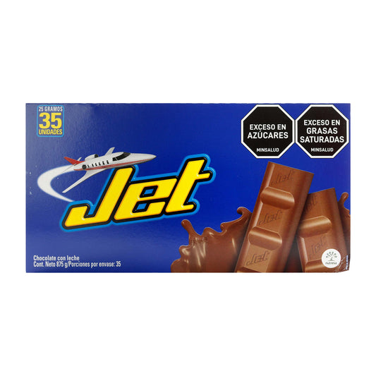 Chocolatina Jet Leche 25 Gr