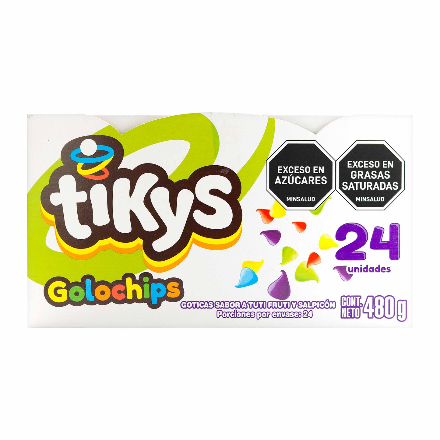 Chocolatina Tikys Golochips 20grs