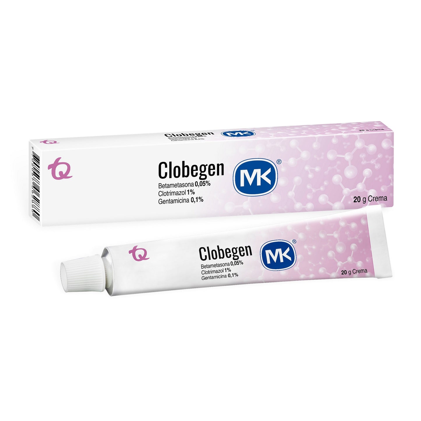 Clobegen Crema En Tubo 20 Gramos Mk