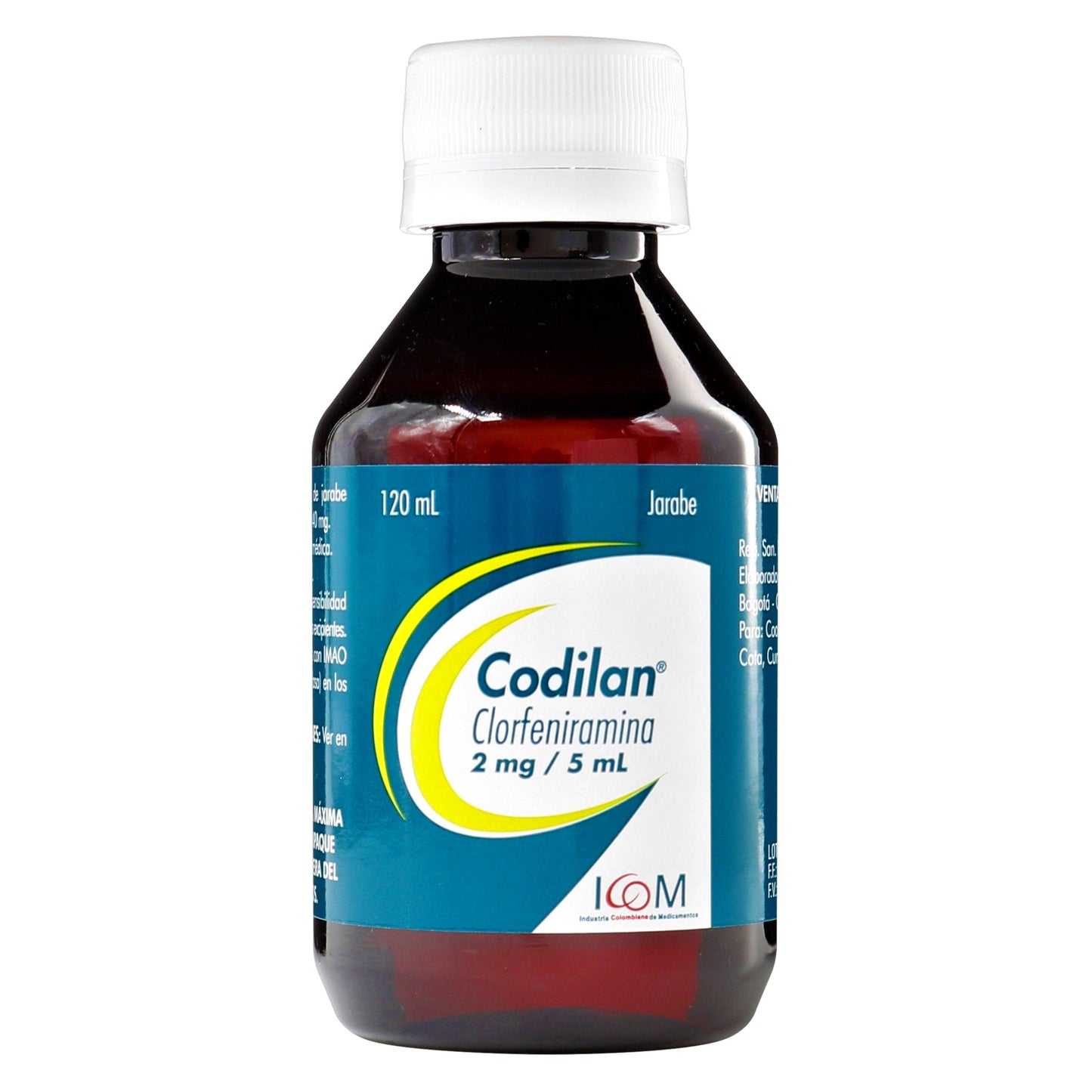 Clorfeniramina Codilan Jarabe 120 Ml Ic