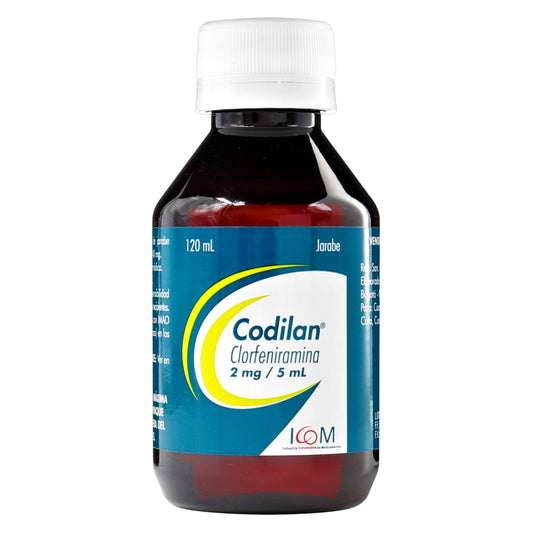 Clorfeniramina Codilan Jarabe 120 Ml Ic