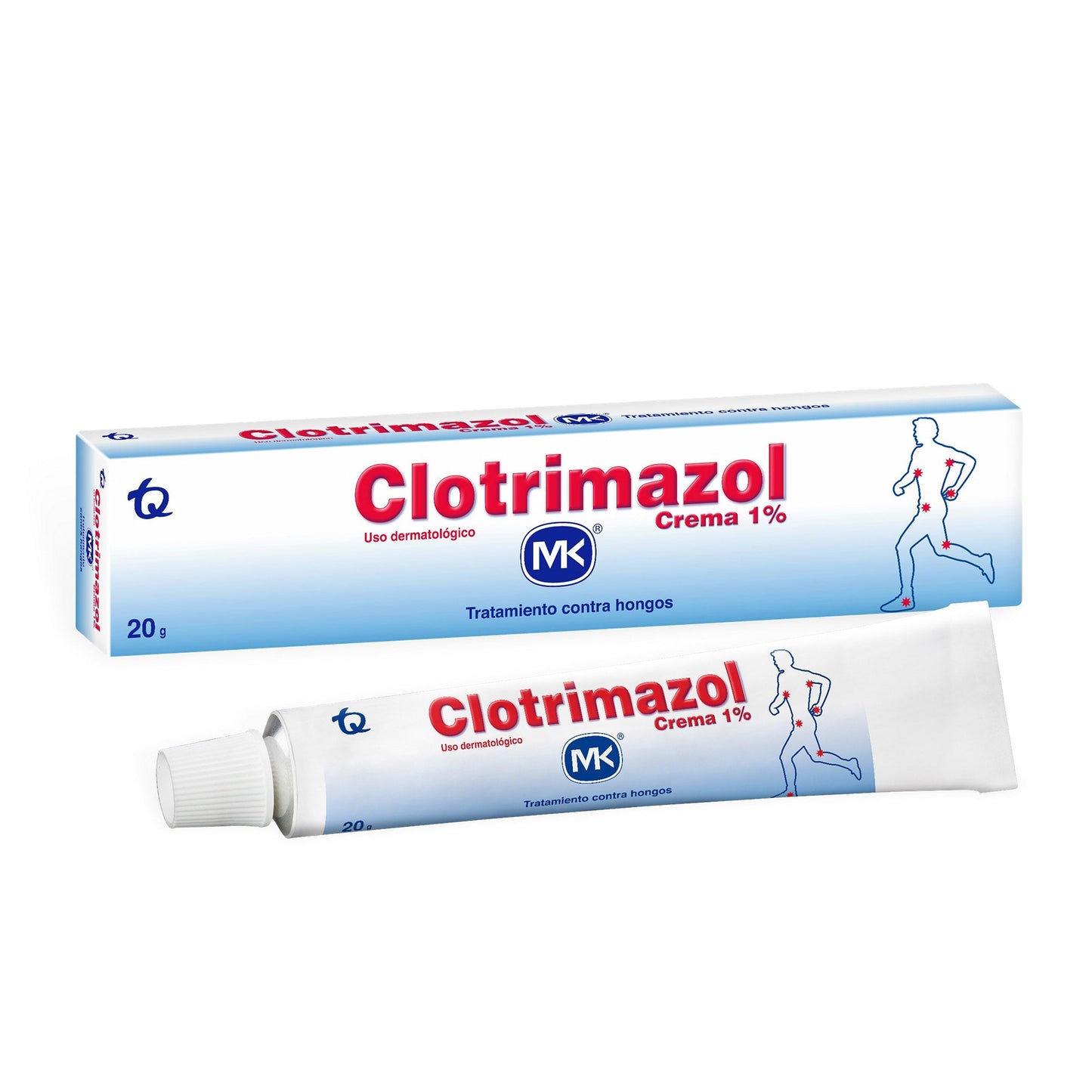 Clotrimazol 1% Crema Topica 20 Gr Mk