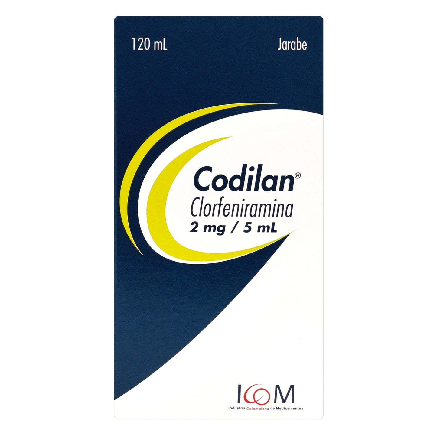 Clorfeniramina Codilan Jarabe 120 Ml Ic