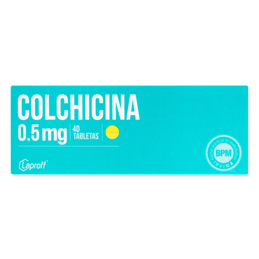 Colchicina 0.5 Mg 10 Tabletas Lp