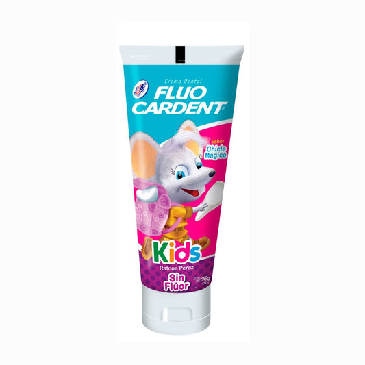 Crema Dental Fluoc Kids Sin Fluor Raton 96 Gr