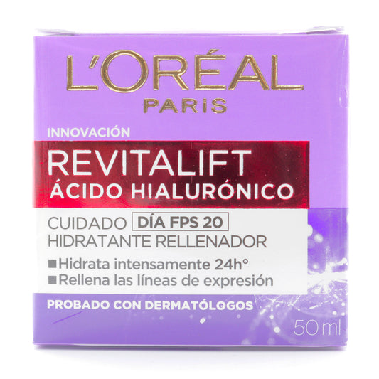 Crema Facial Día Loreal Dermo Expertise Ácido Hialurónico X 50 Ml