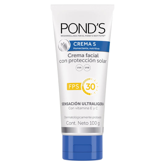 Crema Ponds S Humectante Fps30 100gr